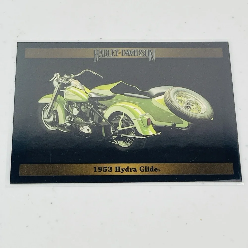 Harley Davidson Trading Card Set 1953 FL 74 Hydra Glider 1992 Collect A Card